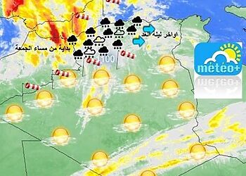 météo Algerie: Les prévisions du 28 janvier 7