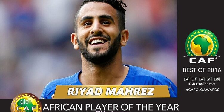 CAF : Riyad Mahrez Nouveau Ballon d'Or Africain 1