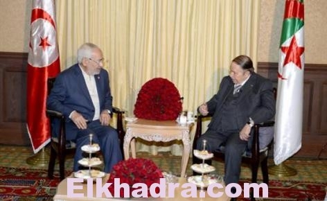 Le Président Bouteflika reçoit le président du mouvement tunisien Ennahdha 1