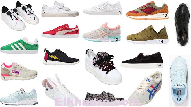 PHOTOS : 30 baskets de l’automne hiver 2017 2