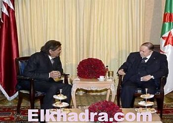 Le président Bouteflika reçoit l'Emir père du Qatar Cheikh Hamad Ben Khalifa Al Thani 11