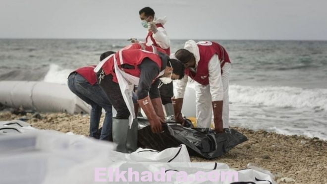انتشال جثث 87 مهاجرا قبالة السواحل الليبية 1