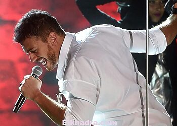 Morocco singer Saad Lamjarred performs during the 52 sesion of the International Carthage Festival on July 30, 2016 at the romain theatre of carthage near Tunis.  / AFP / FETHI BELAID        (Photo credit should read FETHI BELAID/AFP/Getty Images)