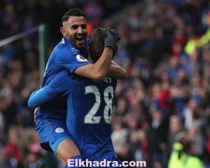 Mahrez inscrit son 1er vrai but cette saison 2