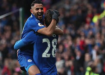 Mahrez inscrit son 1er vrai but cette saison 3