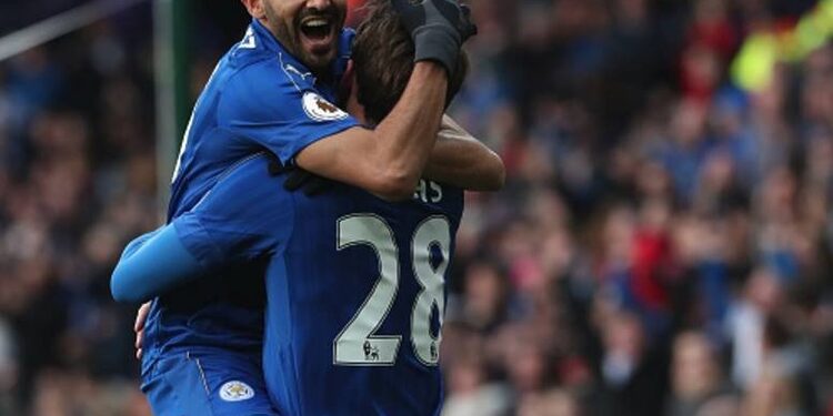 Mahrez inscrit son 1er vrai but cette saison 1