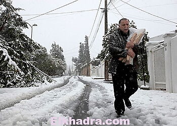 Algerie: Chutes de neige sur les reliefs du Nord 4