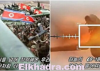 العالم كوريا الشمالية تدمر حاملة طائرات أمريكية !! 18