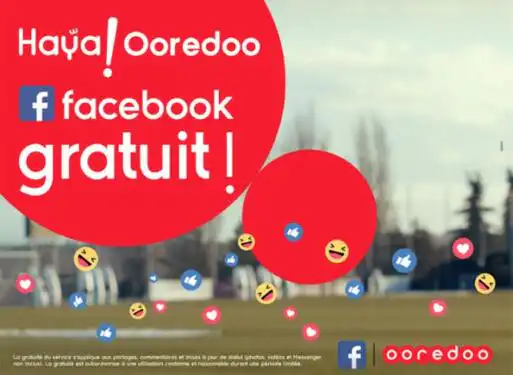 Avec Haya de Ooredoo: Accédez à Facebook gratuitement