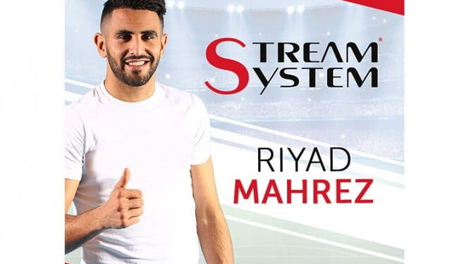 Stream System: Riyad Mahrez prolonge son contrat ''Ambassadeur de la marque" 1