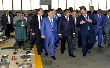 Le président du Congo en visite à Constantine : satisfecit du niveau de performance des complexes de l’industrie mécanique