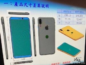 iPhone 8 : des tranches métalliques autour de deux dalles de verre et de la réalité virtuelle 2