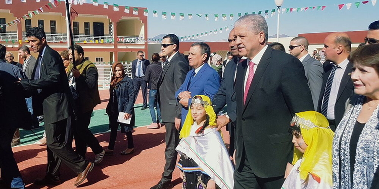Sellal à Batna : inaugurations et inspections de projets de développement 1