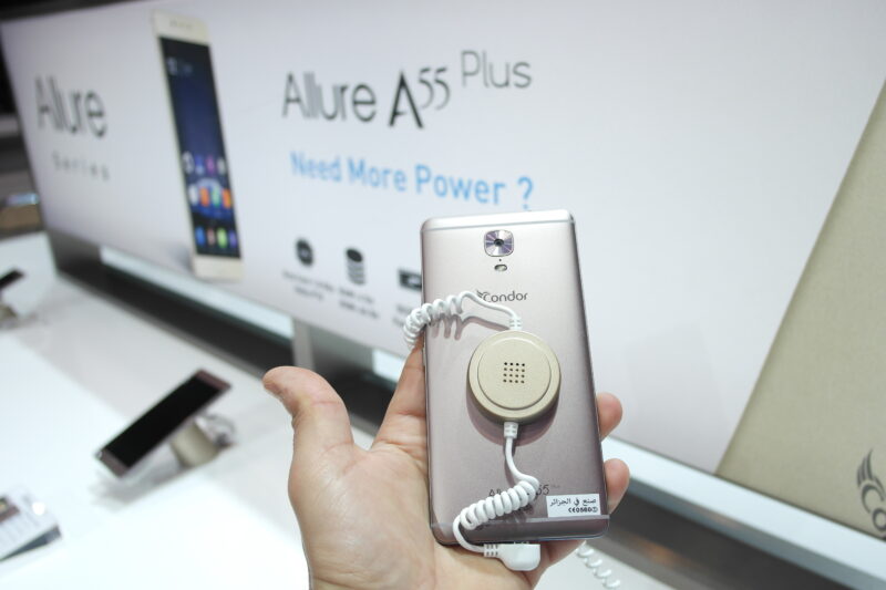 Condor lance son tout nouveau smartphone A 55 plus