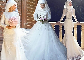 Tendance mariage : 21 des plus belles Robes de mariées avec hijab en photos 1