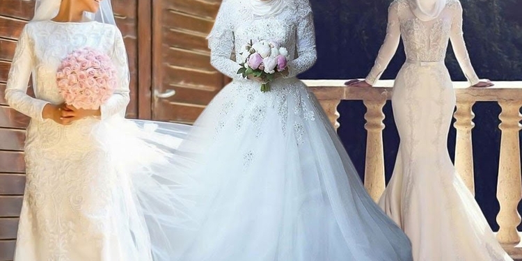 Tendance mariage : 21 des plus belles Robes de mariées avec hijab en photos 1