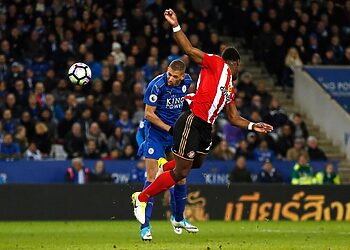Islam Slimani (Leicester City) retrouve le chemin des filets 1