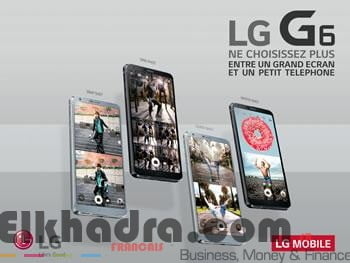 G6 DE LG ARRIVE EN ALGÉRIE Un concentré de technologie et de finesse 1