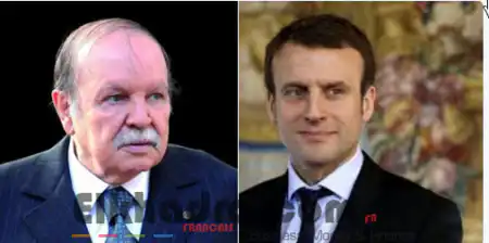 Bouteflika félicite le nouveau président français Emmanuel Macron