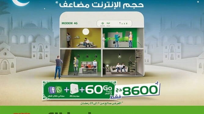 Mobilis Double vos pass 3G & 4G 1