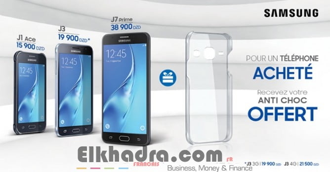 Samsung Algérie: Un cover anti choc offert pour l’achat des Smartphones J 1