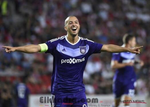 Sofiane Hanni à Anderlecht jusqu'en 2021 2