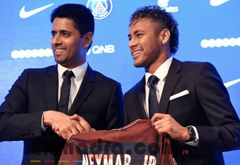 Neymar a signé un contrat de 5 ans avec le PSG 2