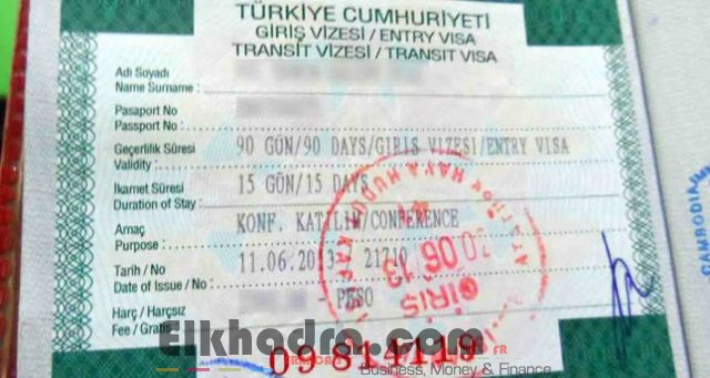 Nouvelle procedure pour l’obtention d’un visa pour la Turquie 1