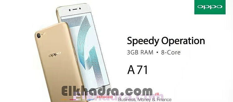 OPPO lance le A71, Android 7.1 Nougat et 3 Go de RAM 1