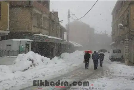 أمطار وثلوج على الولايات الشمالية للوطن بداية من يوم السبت المقبل