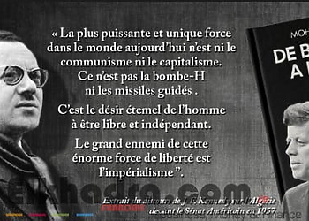 « De Boussouf à Kennedy : liberté et foi » de Mohamed Khelladi : témoignages et éclairages d’un militant de la cause nationale 1 « De Boussouf à Kennedy : liberté et foi » de Mohamed Khelladi : témoignages et éclairages d’un militant de la cause nationale 1