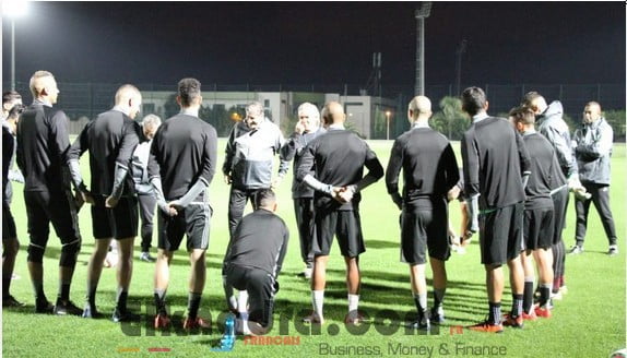 Rabah Madjer a dirigé sa première séance d'entrainement des Verts 2