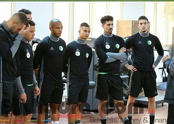 Equipe National Algérienne POURSUIT SA PRÉPARATION À SIDI-MOUSSA 1