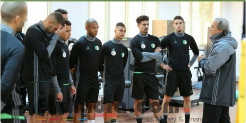 Equipe National Algérienne POURSUIT SA PRÉPARATION À SIDI-MOUSSA 2
