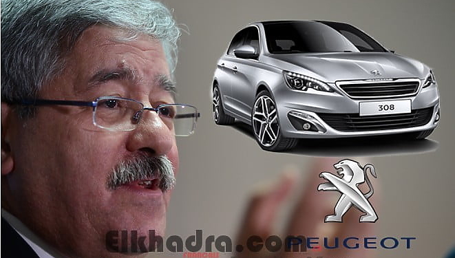Usine Peugeot en Algérie: Ouyahia annonce la signature dimanche de l’accord 1