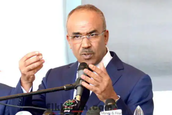 بدوي يبحث سبل التعاون مع السفير الأمريكي في الجزائر