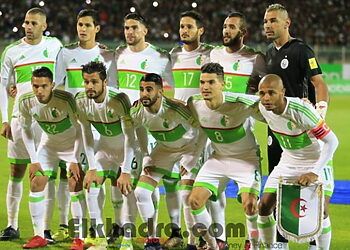 التشكيلة الأساسية للمنتخب الوطني أمام إفريقيا الوسطى 3