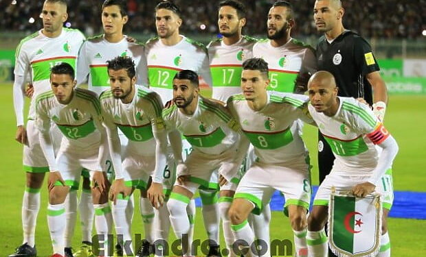 التشكيلة الأساسية للمنتخب الوطني أمام إفريقيا الوسطى 1