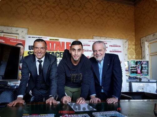 Faouzi Ghoulam prolonge avec Naples jusqu'en 2022 2