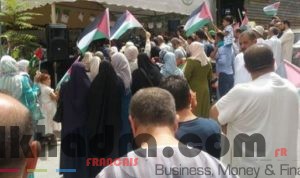 موجة الغضب متواصلة في الجزائر دفاعا عن القدس 2