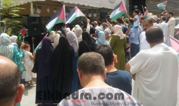 موجة الغضب متواصلة في الجزائر دفاعا عن القدس 1