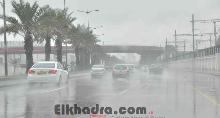 أمطار غزيرة على 9 ولايات مساء اليوم 1