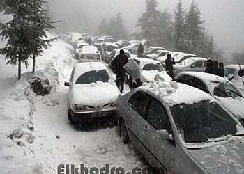 Chute de neige : plusieurs routes barrées à travers le pays 5