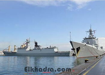 PHOTOS : Un détachement de navires de guerre des Forces navales chinoises accoste au port d’Alger 1