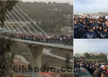 PHOTOS : Les médecins résidents marchent à Constantine 1