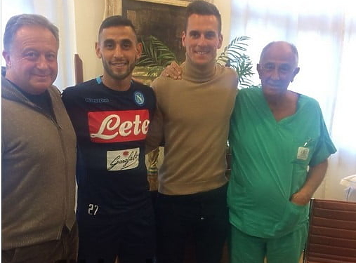 Ghoulam reçoit le feu vert pour reprendre l’entraînement 1