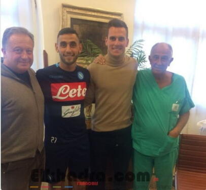 Ghoulam reçoit le feu vert pour reprendre l’entraînement 2