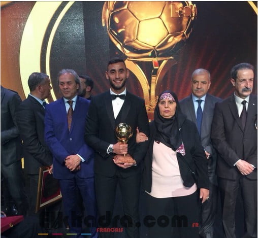 Faouzi Ghoulam élu Ballon d'or algérien 4