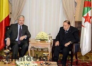 Bouteflika reçoit le ministre belge des Affaires étrangères 5
