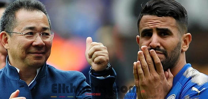 ليستر يُعاقب محرز بـ200 ألف جنيه أسترليني. 1